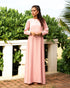 Satin Ankle Length Dress 63401